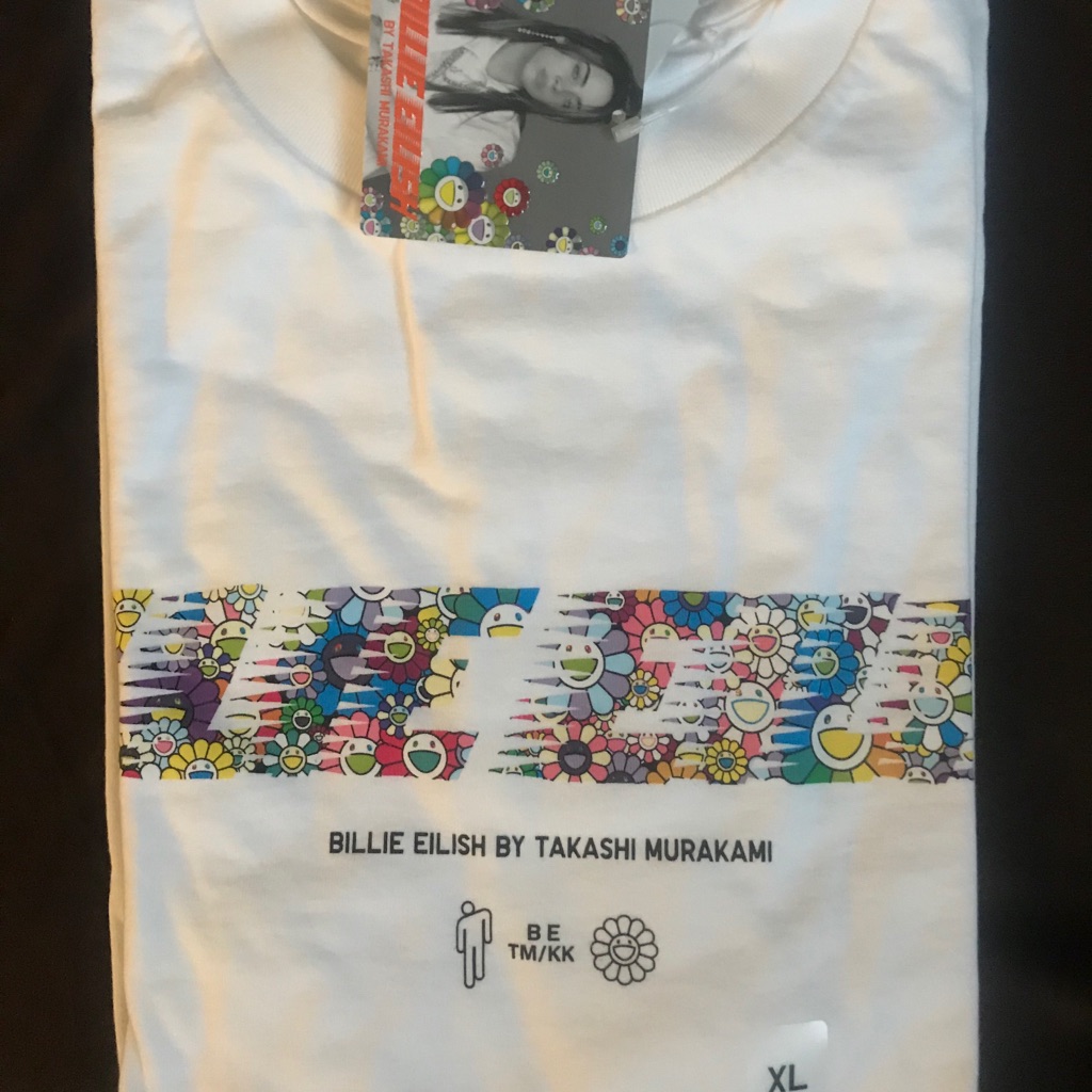 Nwt Rare Billie Eilish X Takashi Murakami T-Shirt!